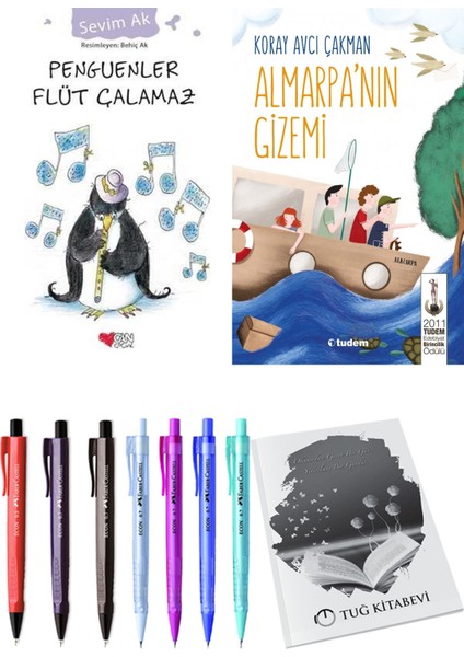 Almarpa'nın Gizemi ve Penguenler Flüt Çalamaz 2'li Set