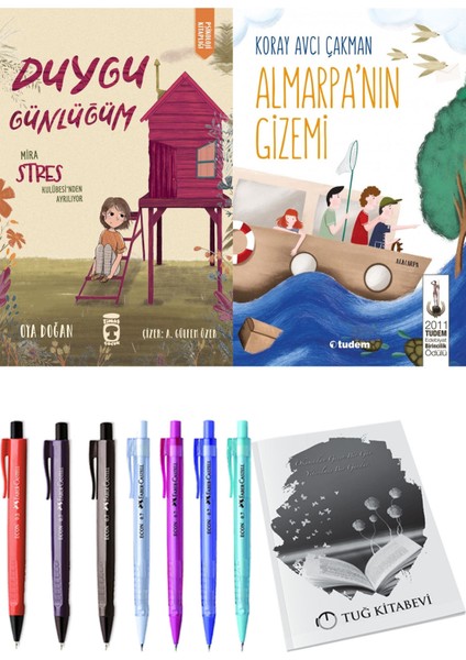 Almarpa'nın Gizemi ve Duygu Günlüğüm Mira Stres Kulübesi'nden Ayrılıyor 2'li Set