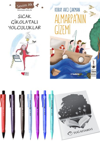 Almarpa'nın Gizemi ve Sıcak Çikolatalı Yolculuklar 2'li Set