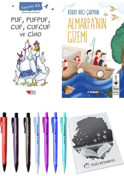 Almarpa'nın Gizemi ve Puf, Pufpuf, Cuf, Cufcuf ve Cino 2'li Set
