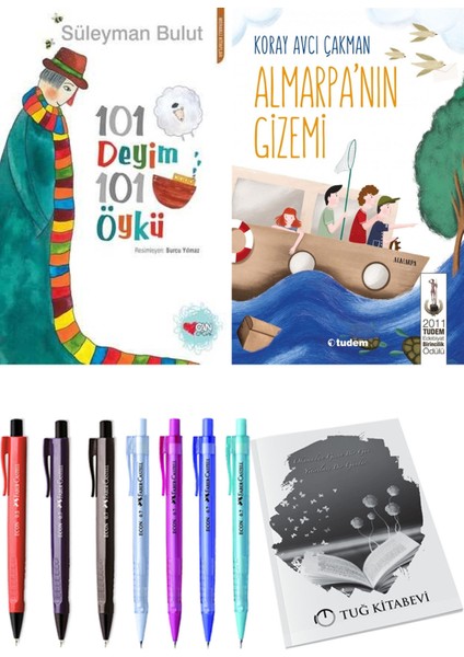 Almarpa'nın Gizemi ve 101 Deyim 101 Öykü Süleyman Bulut 2'li Set