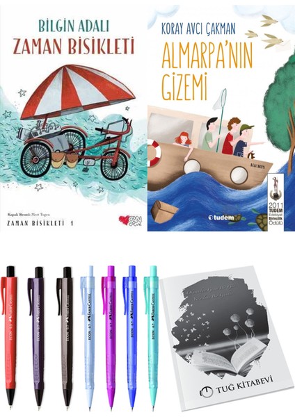 Almarpa'nın Gizemi ve Zaman Bisikleti 1 2'li Set