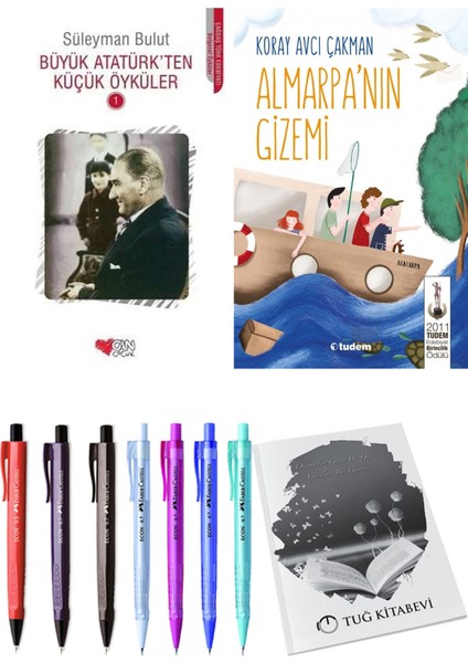 Almarpa'nın Gizemi ve Büyük Atatürk'ten Küçük Öyküler 1 2'li Set