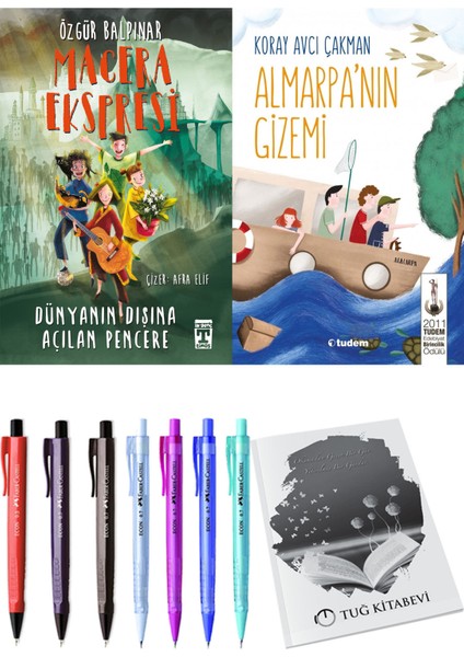 Almarpa'nın Gizemi ve Gelecek Ekspresi Dünyanın Dışına Açılan Pencere 2'li Set