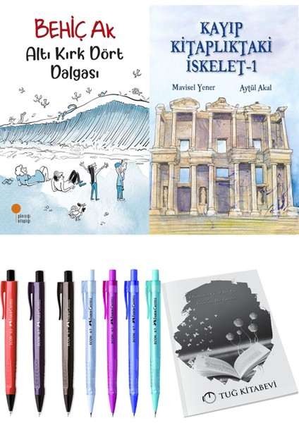 Kayıp Kitaplıktaki Iskelet 1 ve Altı Kırk Dört Dalgası 2'li Set