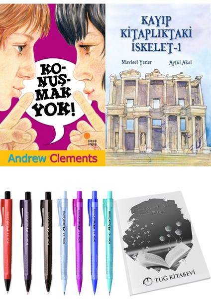 Kayıp Kitaplıktaki Iskelet 1 ve Konuşmak Yok! 2'li Set