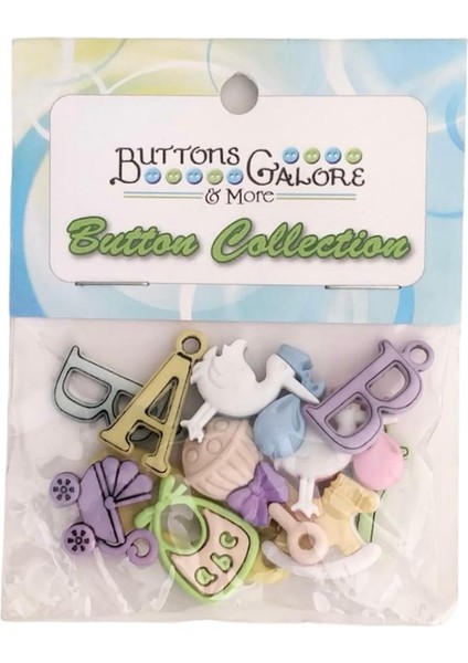 Buttons Galore & More Figürlü Düğme ( Dress It Up Dizayn ) 4427
