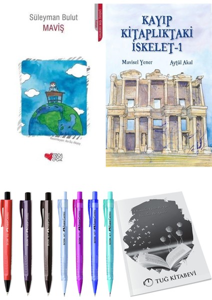 Kayıp Kitaplıktaki Iskelet 1 ve Maviş 2'li Set