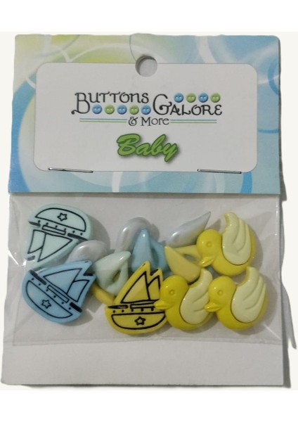 Buttons Galore & More Figürlü Düğme ( Dress It Up Dizayn ) 4421