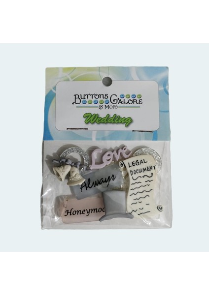 Buttons Galore & More Figürlü Düğme ( Dress It Up Dizayn ) 4420