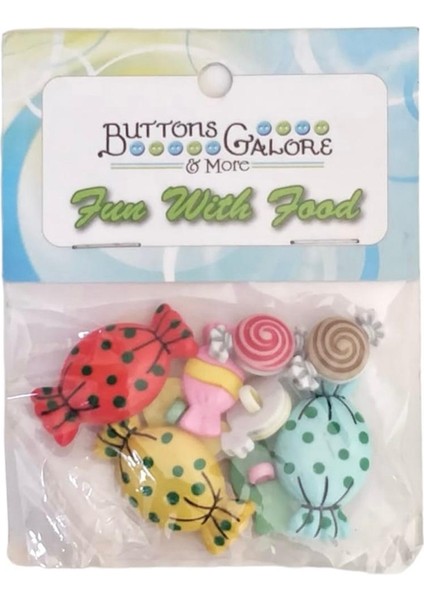 Buttons Galore & More Figürlü Düğme ( Dress It Up Dizayn ) 4277