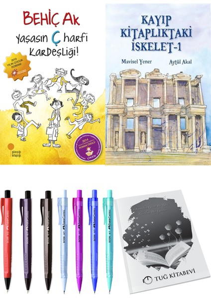 Kayıp Kitaplıktaki Iskelet 1 ve Yaşasın Ç Harfi Kardeşliği 2'li Set