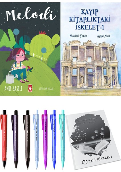 Kayıp Kitaplıktaki Iskelet 1 ve Melodi 2'li Set