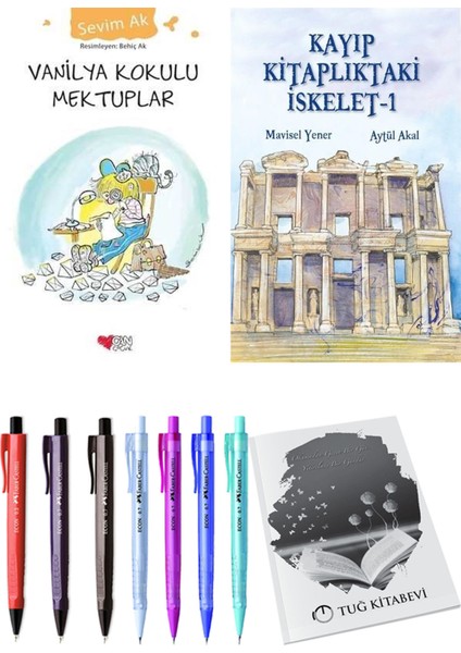 Kayıp Kitaplıktaki Iskelet 1 ve Vanilya Kokulu Mektuplar 2'li Set
