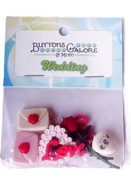 Buttons Galore & More Figürlü Düğme ( Dress It Up Dizayn ) 4311