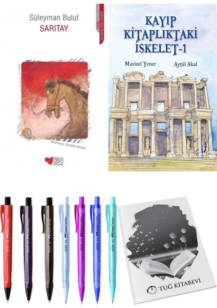 Kayıp Kitaplıktaki Iskelet 1 ve Sarıtay 2'li Set
