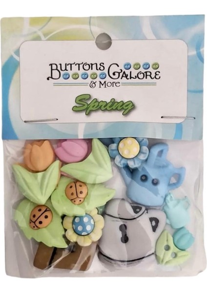 Buttons Galore & More Figürlü Düğme ( Dress It Up Dizayn ) 4448