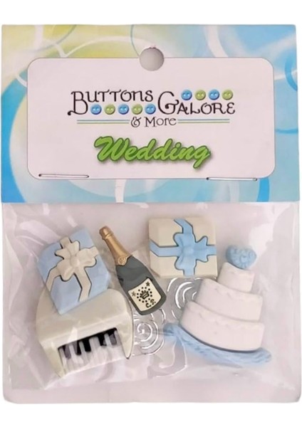 Buttons Galore & More Figürlü Düğme ( Dress It Up Dizayn ) 4413