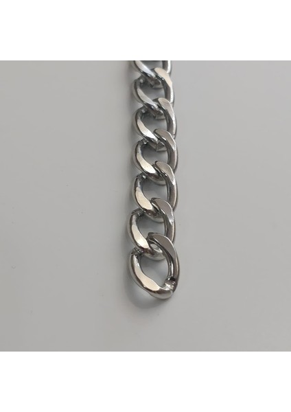 Metal Çanta Zincir 9 mm 1 Metre Gümüş fırsatları