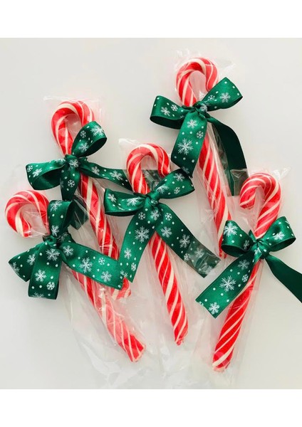 Yılbaşı Baston Şeker 10 Adet