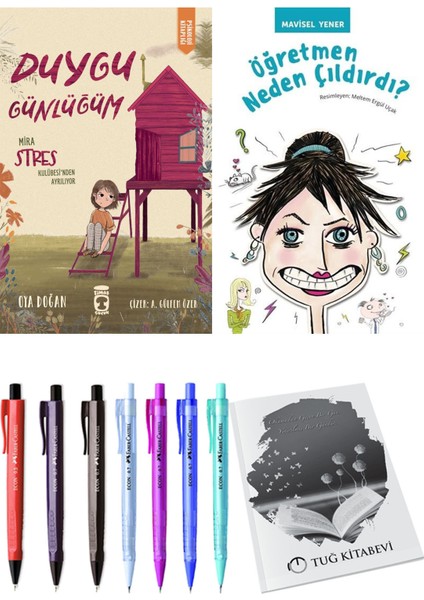 Öğretmen Neden Çıldırdı? ve Duygu Günlüğüm Mira Stres Kulübesi'nden Ayrılıyor 2'li Set