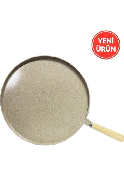 2'li Vizon Set (Gözleme Tavası 36 Cm-3'lü 18-20-22 cm Güveç Sahan Set Kapaksız )