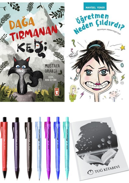 Öğretmen Neden Çıldırdı? ve Dağa Tırmanan Kedi 2'li Set