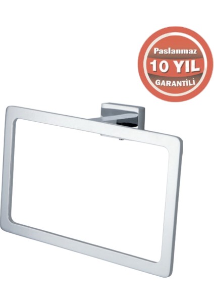 Paslanmaz Pirinç Kenzo Kare Havluluk