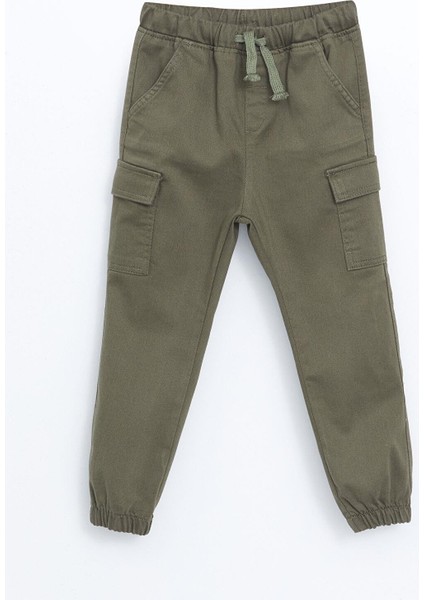 Lcw Kids Beli Lastikli Erkek Çocuk Kargo Pantolon