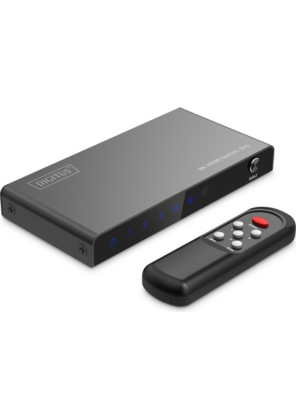 Dıgıtus 8k HDMI Switch, 3x1 (3x1 HDMI Switch, 8K/60Hz (4:4:4), Hdr, Hdcp 2.3 )