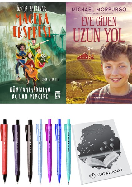 Eve Giden Uzun Yol ve Gelecek Ekspresi Dünyanın Dışına Açılan Pencere 2'li Set