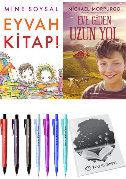 Eve Giden Uzun Yol ve Eyvah Kitap! 2'li Set