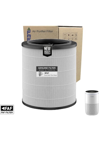 Faf Natural Hepa 14 Filtre Bosch Air 4000 Filtre ile Uyumlu