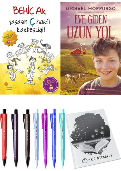 Eve Giden Uzun Yol ve Yaşasın Ç Harfi Kardeşliği 2'li Set