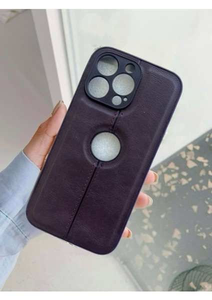 iPhone Uyumlu Coupe Deri Telefon Kılıfı