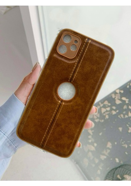 iPhone Uyumlu Coupe Deri Telefon Kılıfı