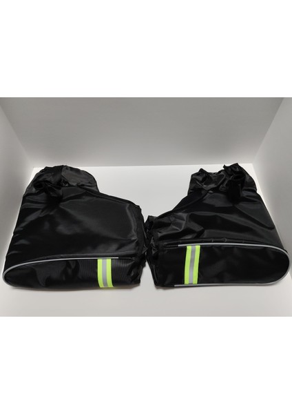 -Motosiklet El Koruma Kılıfı-Vitesli Model-Ayna Bağlantılı-