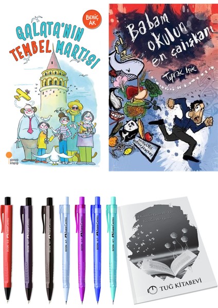 Babam Okulun En Çalışkanı ve Galata'nın Tembel Martısı 2'li Set