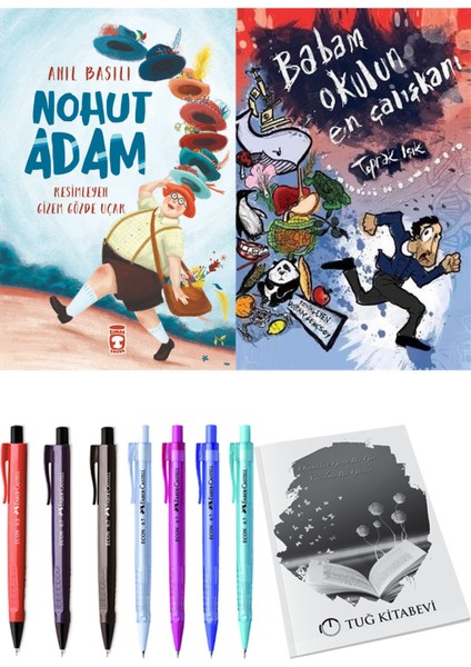 Babam Okulun En Çalışkanı ve Nohut Adam 2'li Set