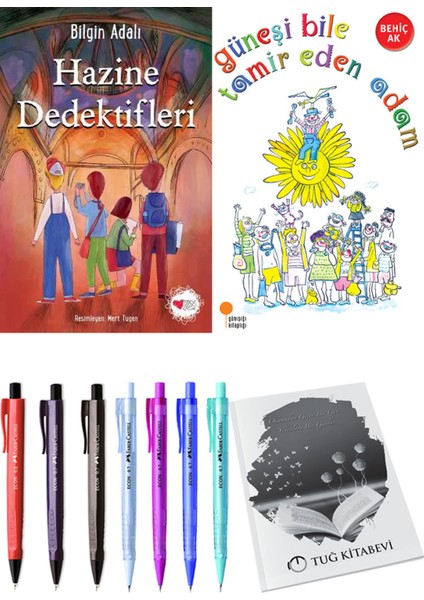 Güneşi Bile Tamir Eden Adam ve Hazine Dedektifleri 2'li Set