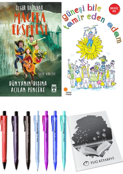 Güneşi Bile Tamir Eden Adam ve Gelecek Ekspresi Dünyanın Dışına Açılan Pencere 2'li Set