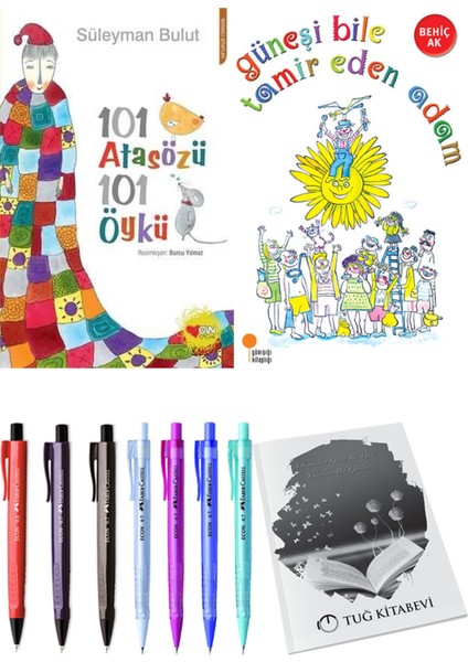 Güneşi Bile Tamir Eden Adam ve 101 Atasözü 101 Öykü Süleyman Bulut 2'li Set