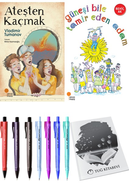 Güneşi Bile Tamir Eden Adam ve Ateşten Kaçmak 2'li Set