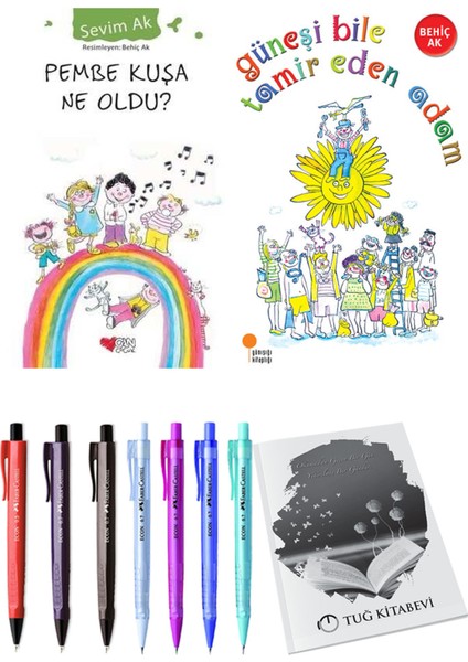 Güneşi Bile Tamir Eden Adam ve Pembe Kuşa Ne Oldu? 2'li Set