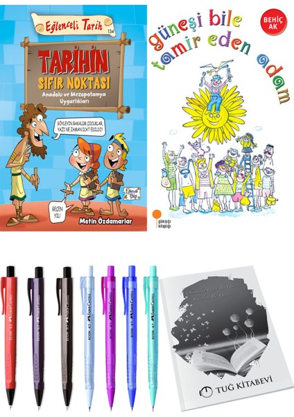 Güneşi Bile Tamir Eden Adam ve Tarihin Sıfır Noktası Anadolu ve Mezopotomya Uygarlıkları 2'li Set