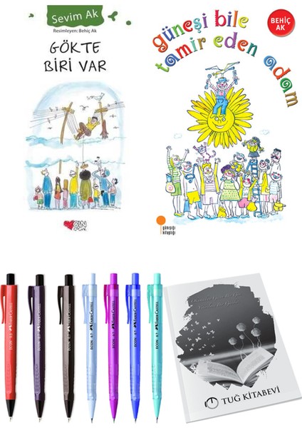 Güneşi Bile Tamir Eden Adam ve Gökte Biri Var 2'li Set