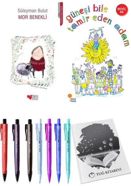 Güneşi Bile Tamir Eden Adam ve Mor Benekli 2'li Set