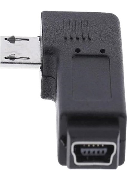 Micro USB Erkek - Mini USB Dişi Dönüştürücü Adaptör