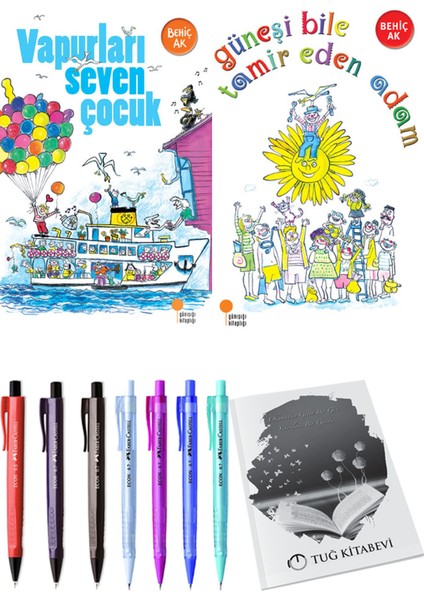 Güneşi Bile Tamir Eden Adam ve Vapurları Seven Çocuk 2'li Set