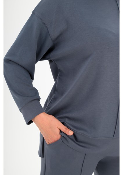 Kadın Büyük Beden Premium Sho Kumaş Ispanyol Paça Şık Füme Eşofman Takımı indirimleri